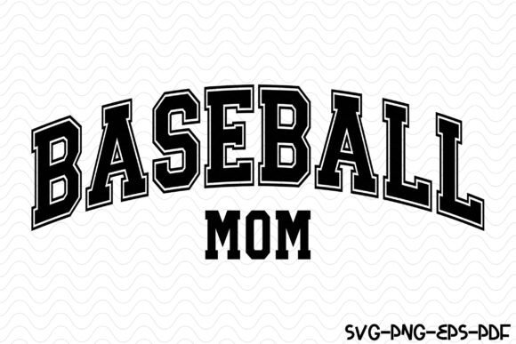 Baseball Mom Varsity: Graphics for Crafts