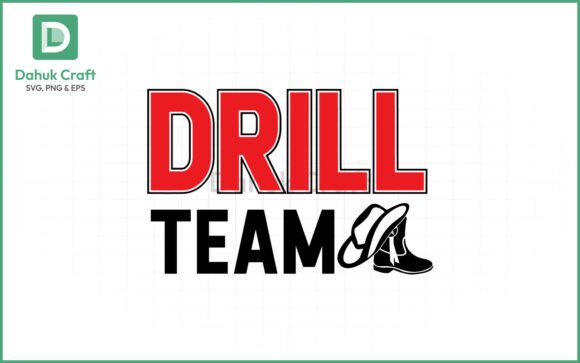 Drill Team Mom Red SVG: Bold Graphics for Crafts