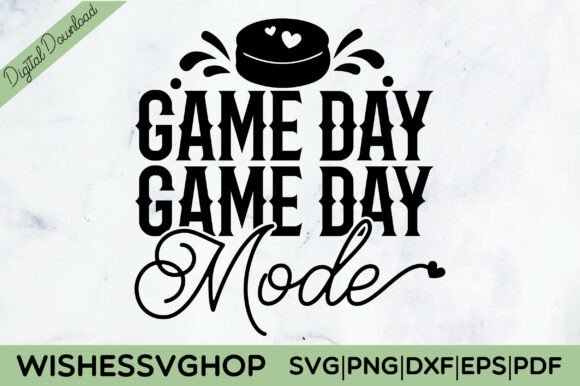 Game Day Mode Hockey Mom Shirt SVG: A Designer's Review