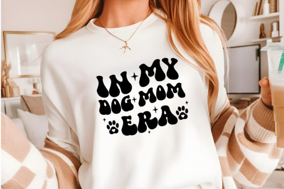 In My Dog Mom Era SVG: Retro Graphics for Crafts