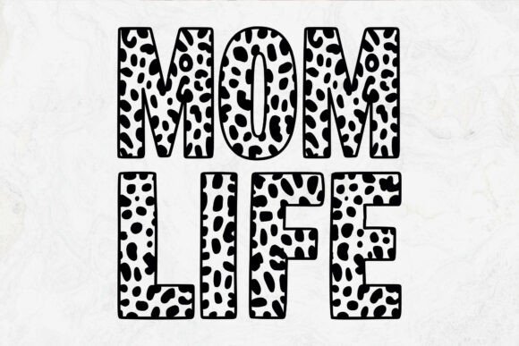 Leopard Mom Life SVG: Bold Graphics for Crafts