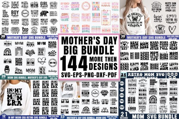Mother's Day Mega SVG Bundle: Graphics for Crafts