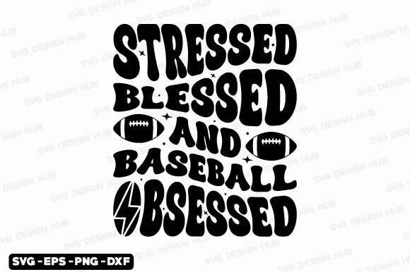 Retro Baseball Graphics for Crafts and Branding