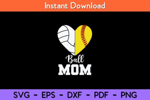 Review: Ball Mom Heart Design for Sports Apparel