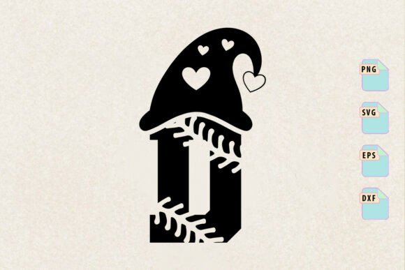 Review: Baseball Christmas Alphabet D Letter Design