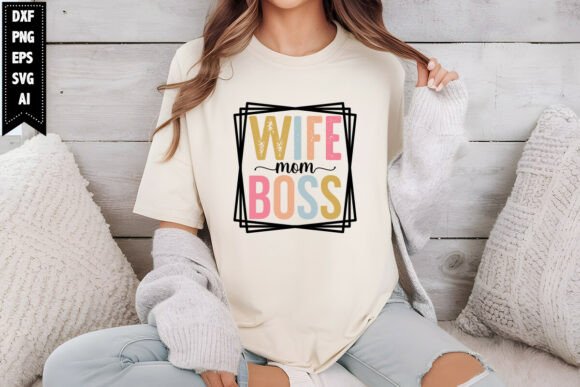 Review: Wife Mom Boss SVG for Real Embroidery Projects