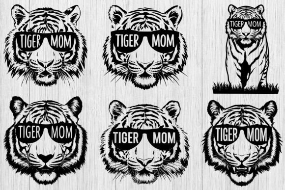 Tiger Head SVG: Bold Graphics for Modern Crafts